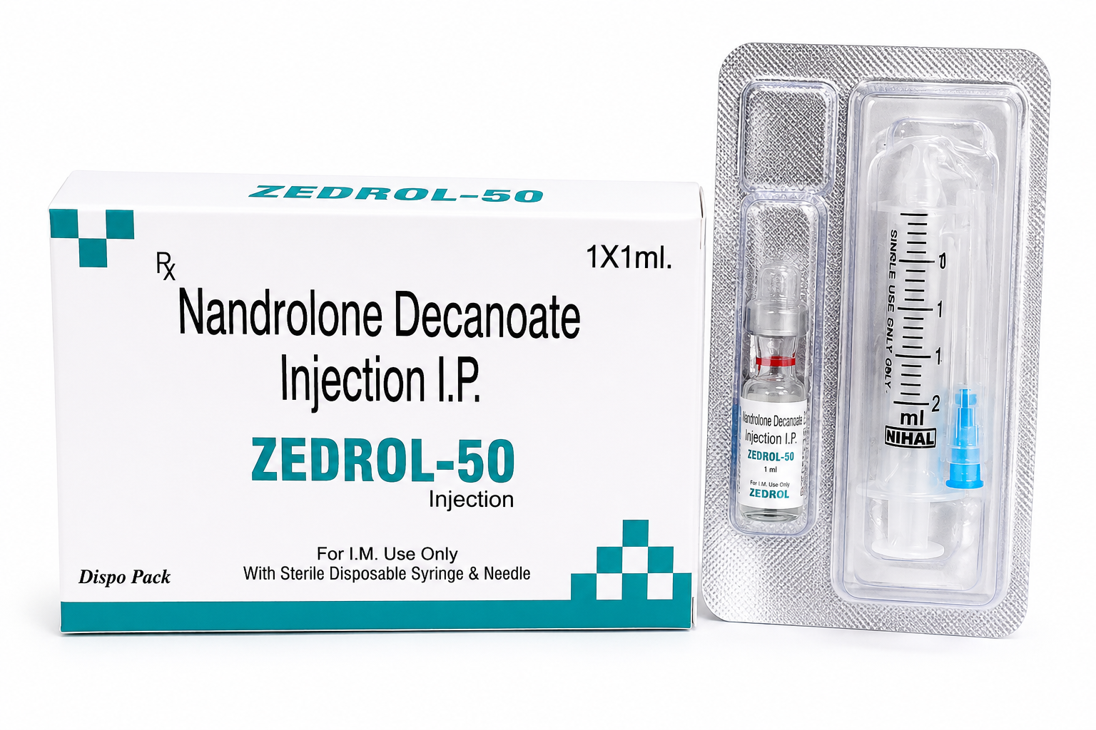 ZEDROL-50 INJ