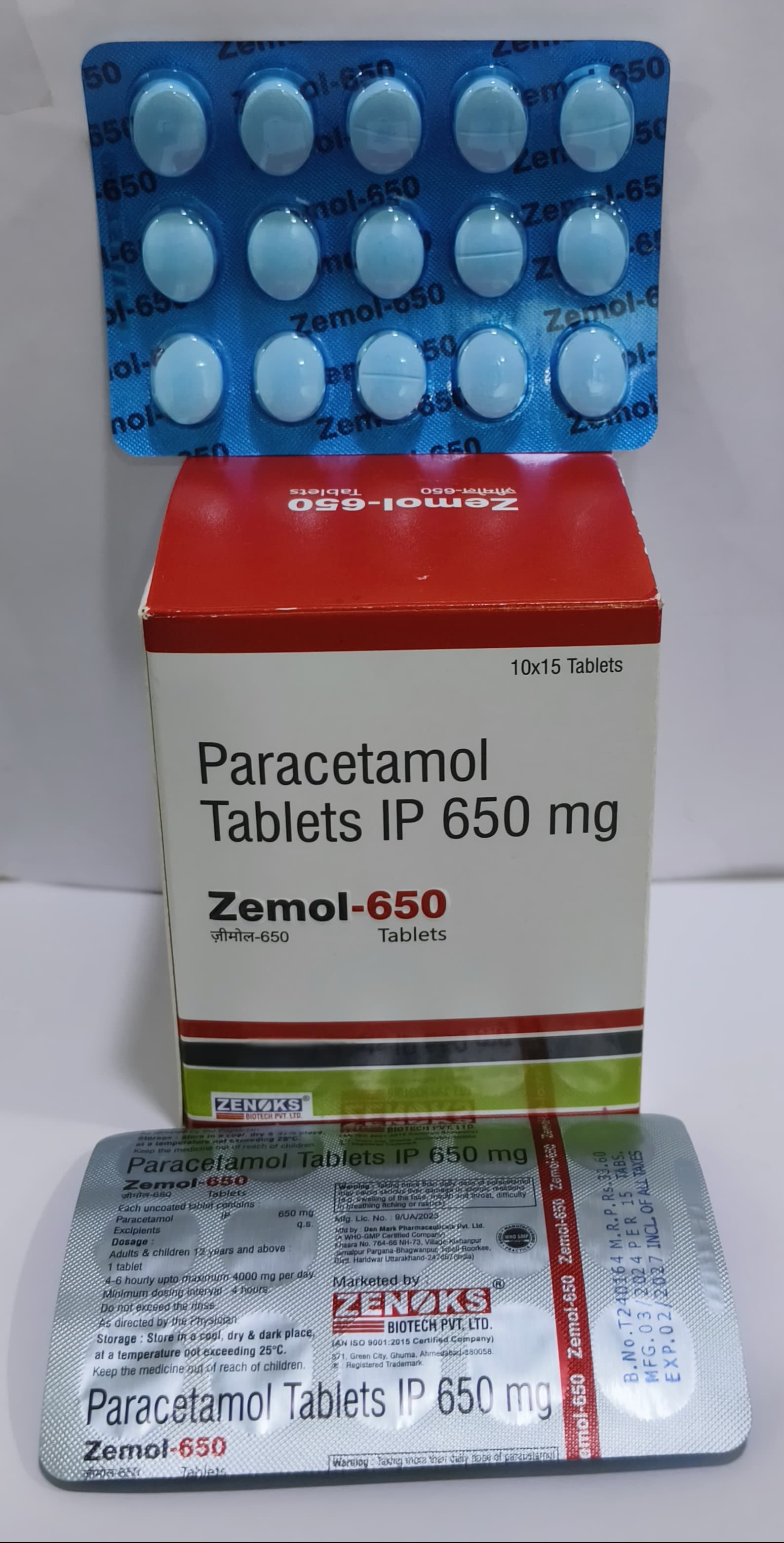 ZEMOL-650 TAB