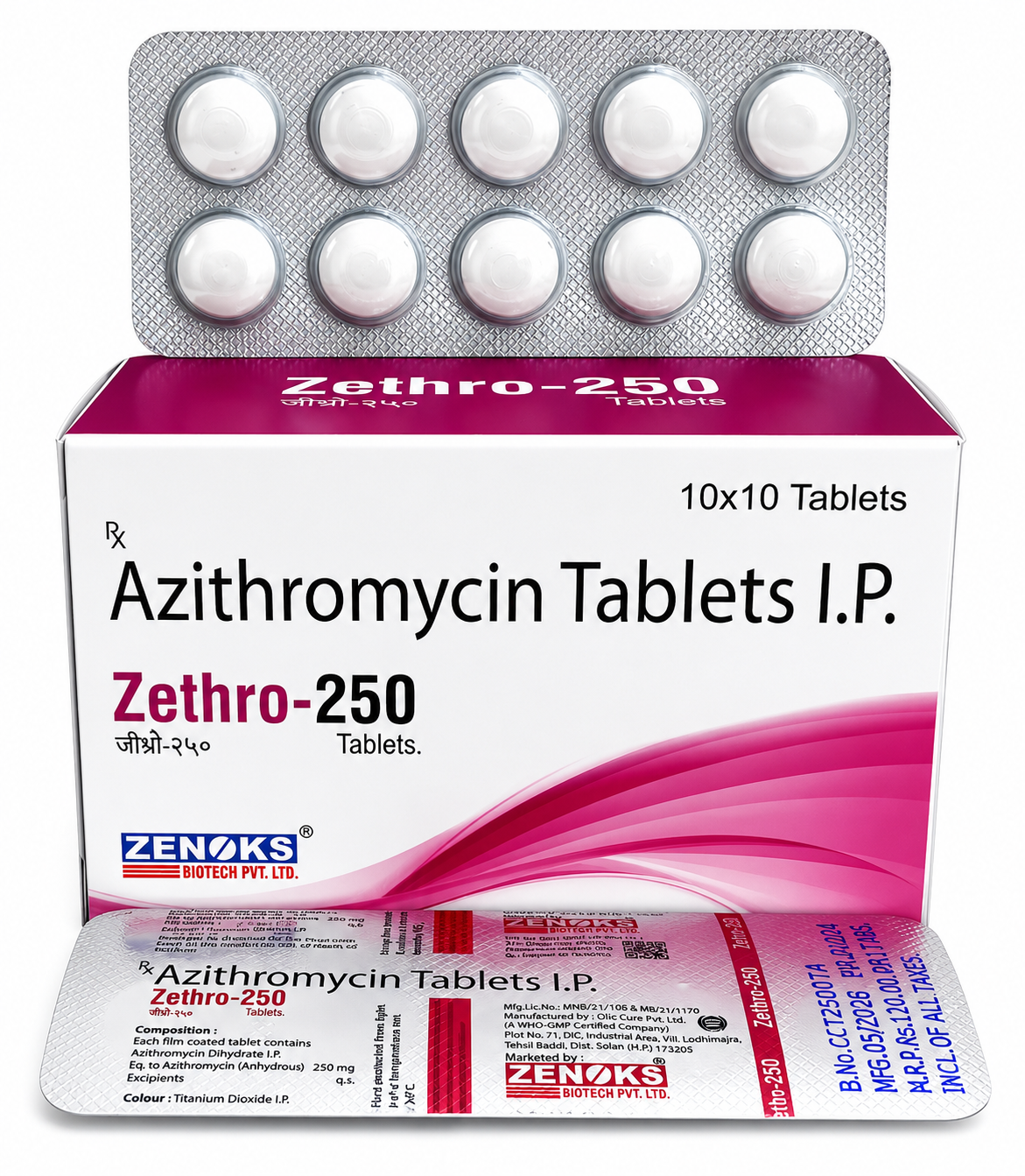 ZETHRO-250 TAB